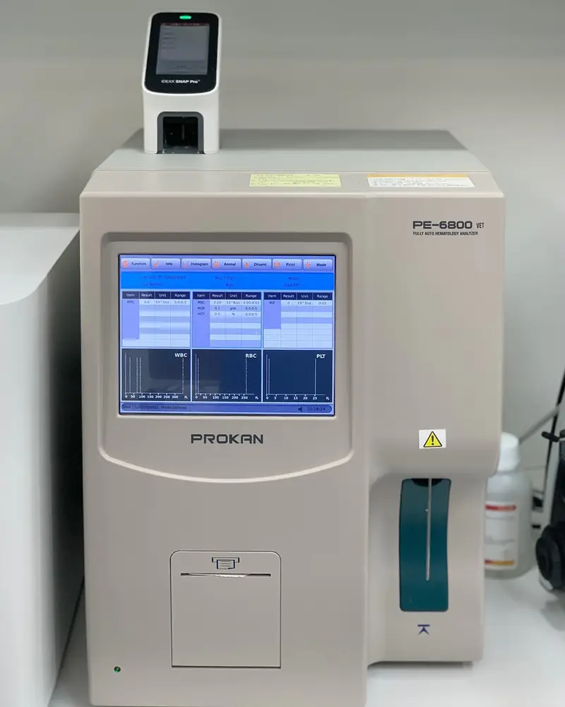 혈액검사에 쓰는 혈구분석기 PROKAN PE-6800